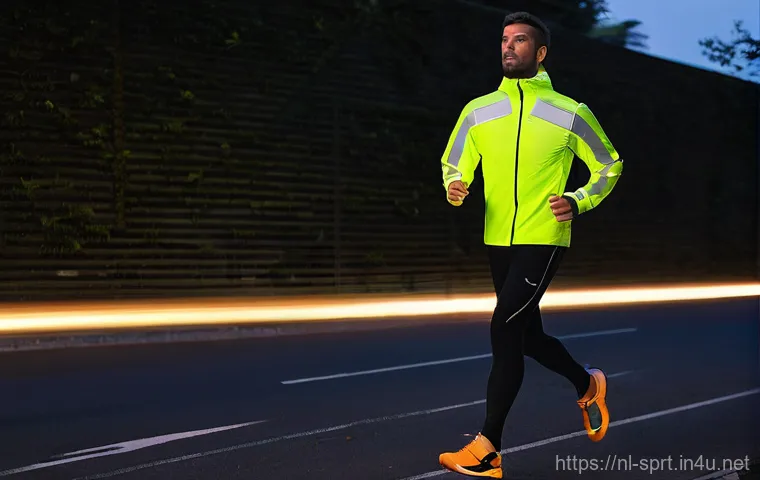 야외 러닝 필수 액세서리 - **Prompt 1: The Smart-Coached Runner in a Dutch Landscape**
    "A dynamic, high-resolution image of...