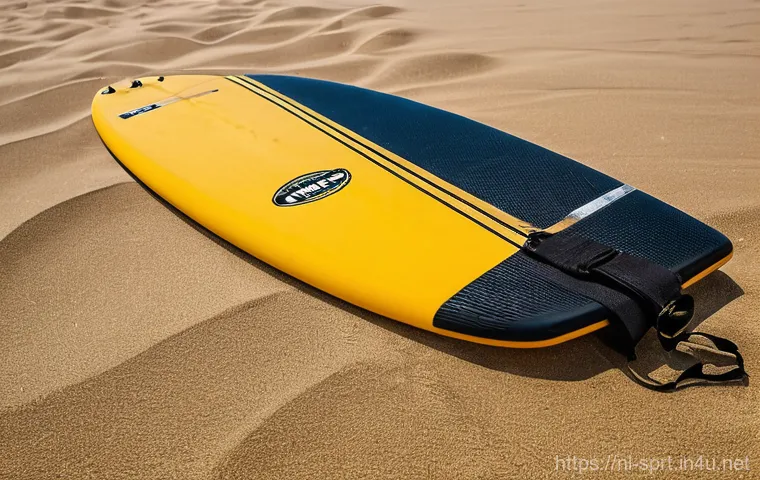 서핑보드 종류와 선택법 - **Prompt 2: Dynamic Duo: Longboard Flow vs. Shortboard Power**
    "A split image, or two side-by-si...